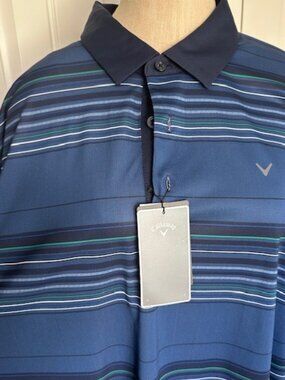 NWT Men's Callaway Opti-Dri s/s golf polo size XL